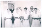 Nurses at the Mater Hospital Graduation Ceremony 1957