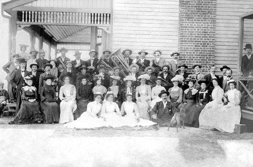 Opening of the first Mount Morgan Hospital, 30th August 1890