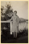 Nurse Jill Crossan at Tannachy Hospital ca. 1940