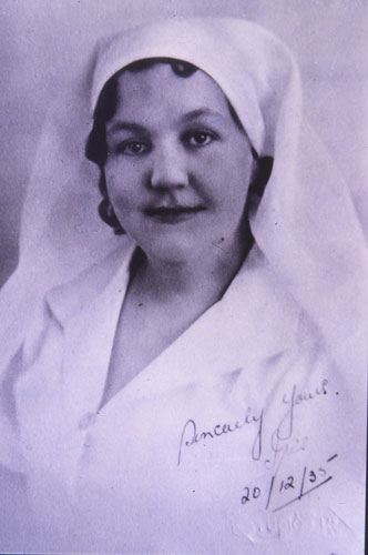 Sister Iris Pollard Rockhampton Hospital 1935