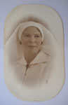 Sister Edna May Weber (later Edna May Besch) at Rockhampton Hospital ca. 1930