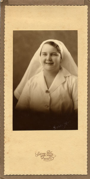 Sister Flora Gladys Evelyn Easton Rockhampton Hospital 1936