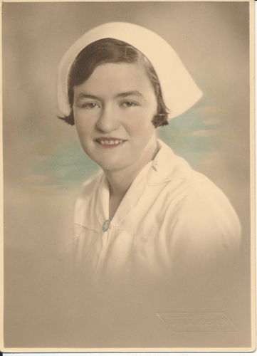 Doris Kathleen Baker at Rockhampton Hospital September 1937