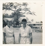 Sisters Fuller and Traves at Rockhampton Hospital October 1971