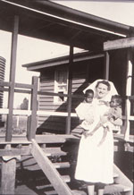 Sister Nancy Crapp at Woorabinda 1957