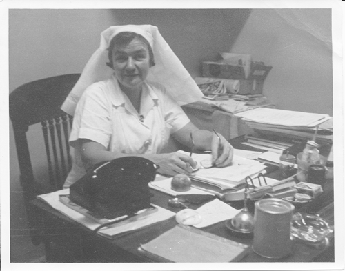 Sister Doris Kathleen Baker as Matron of the Mackay Hospital