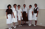 Charge nurses at the Rockhampton Hospital in the 1980s