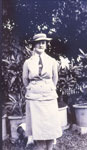 Sister Alma Crudgington in Australian Army uniform ca. 1941