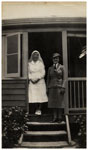 Matron Dorothy Search and Sister Alma Crudgington at Beaudesert Hospital in 1939