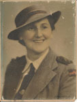 Lieutenant (later Captain) Ada Catherine Walters née Deane in her WW2 Nursing Service uniform