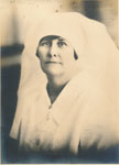 Marianne Dowling in nursing sister’s uniform at Yeppoon Hospital ca.1935