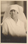 Marianne Dowling in nursing sister’s uniform at Yeppoon Hospital ca. 1935