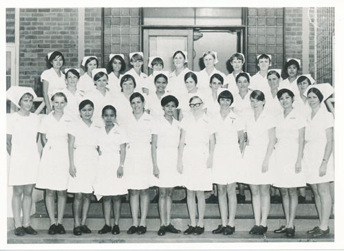 Diverse student intake to Rockhampton Hospital nurse education program 1970