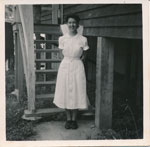 Nurse Elizabeth Deacon at the Rockhampton Hospital ca. 1954