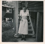 Nurse Thelma Robbins at the Rockhampton Hospital ca. 1954