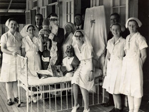 Rockhampton Hospital Children's Ward Christmas 1940