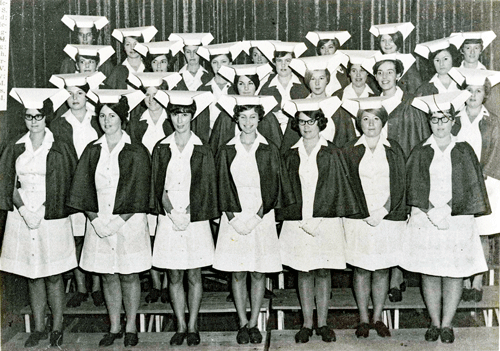 Rockhampton Hospital Nurses at Graduation 30 Jul 1969