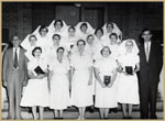 Rockhampton Hospital nurses graduation ceremony 1960