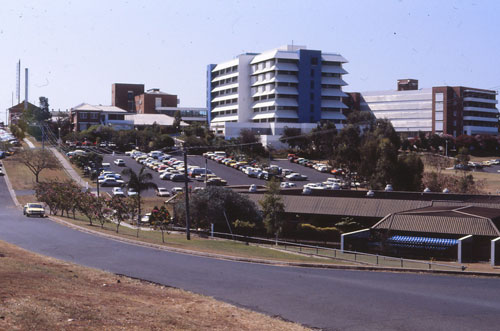 The Rockhampton Hospital Medical Services Building in October 1986