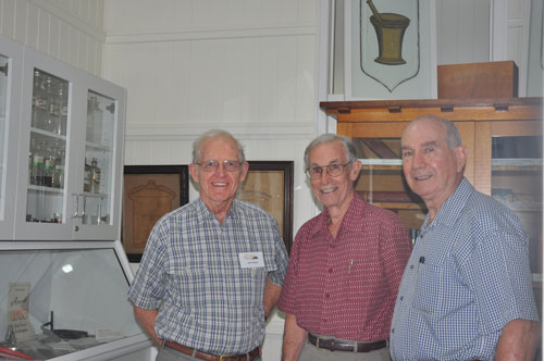 Guests at a function celebrating improvements at the Country Hospital Museum