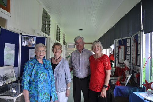 Guests at a function marking improvements at the Country Hospital Museum