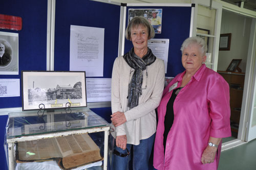 Guests at a function marking improvements at the Country Hospital Museum