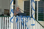 ACHHA President Yvonne Kelley addresses the audience at the Official Opening of the Country Hospital