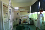 'Iron Lung' in the ACHHA Country Hospital Museum at the Rockhampton Heritage Village.