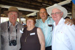 Guests at the Official Opening of the Country Hospital Museum enjoy fellowship at morning tea 