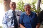 ACHHA Patron Dr Con Primmer and Mrs Primmer at the Official Opening of the Country Hospital Museum