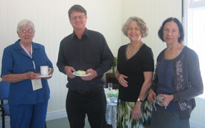 Robert Schwarten with ACHHA Committee Members at a function to showcase the Country Hospital Museum